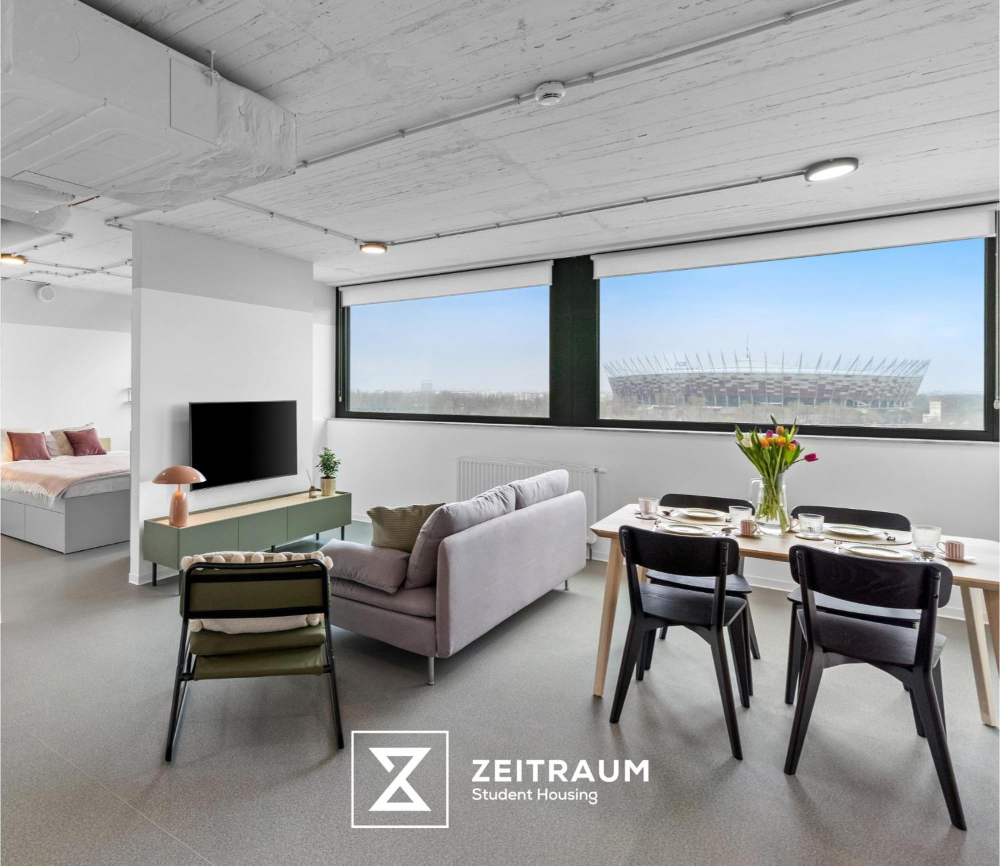 Aparthotel Zeitraum Solec Varsovia Exterior foto